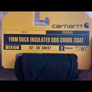 Carhartt Firm Duck Insulated Dog Chore Coat